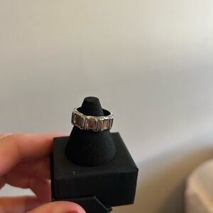 Elegant Stainless Steel Women's Ring